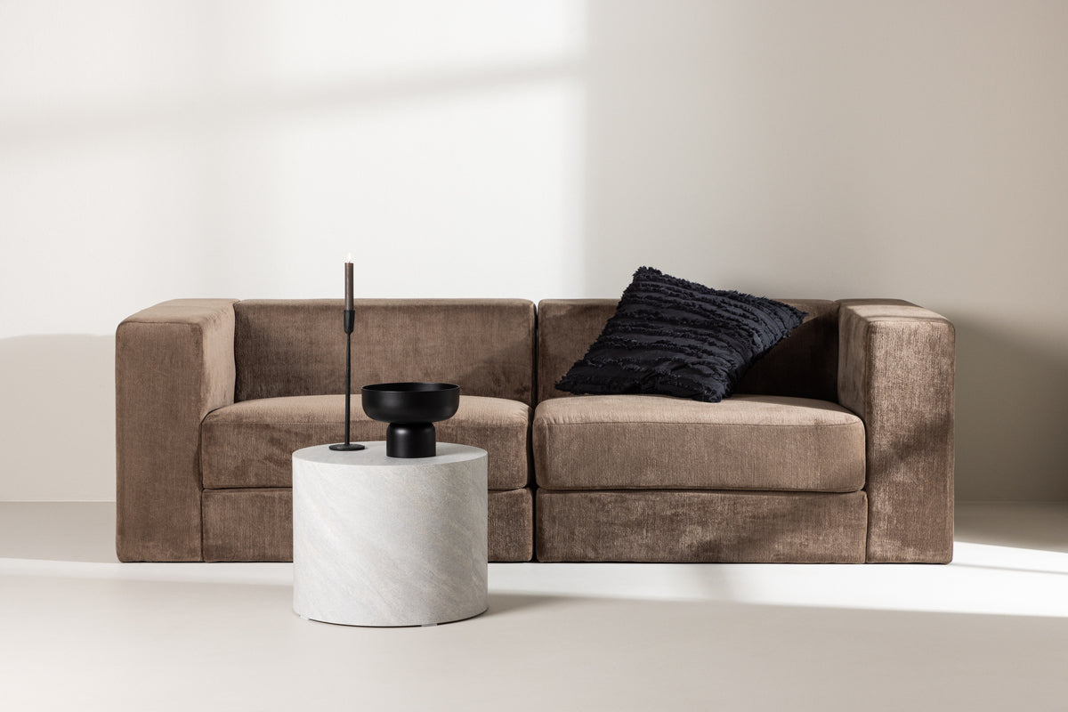 Lumi 3-Seat Sofa Brun