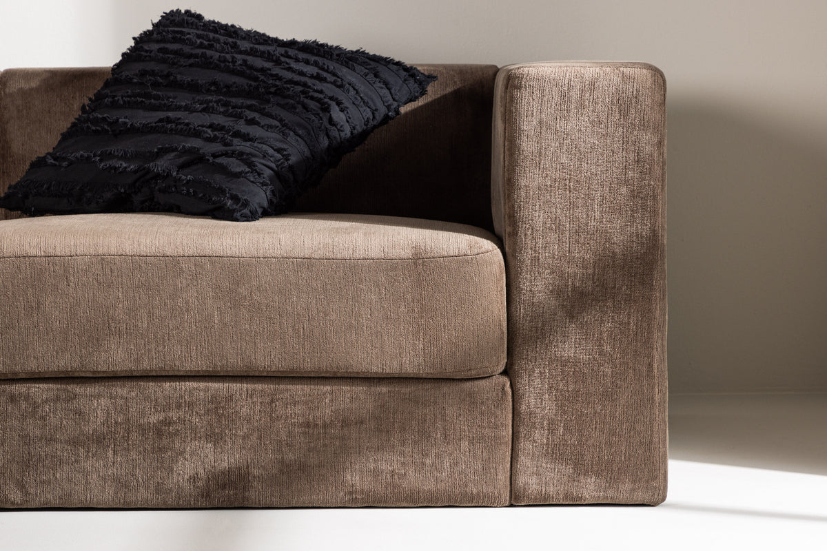 Lumi 3-Seat Sofa Brun