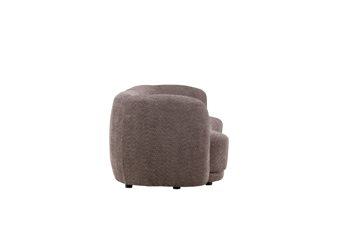Cielo 3-Seat Sofa Brun