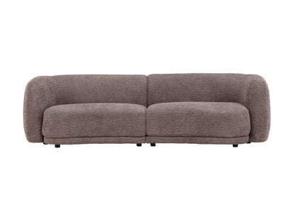 Cielo 3-Seat Sofa Brun