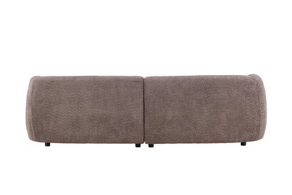 Cielo 3-Seat Sofa Brun