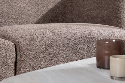 Cielo 3-Seat Sofa Brun