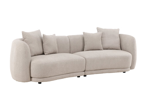 Cielo 3-Seat Sofa Beige