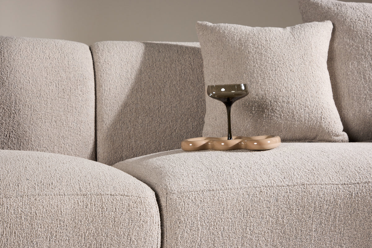 Cielo 3-Seat Sofa Beige