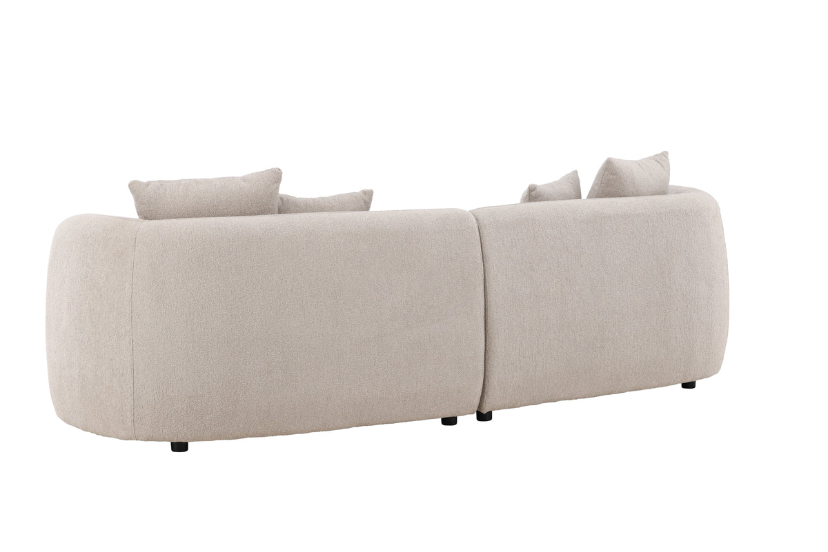 Cielo 3-Seat Sofa Beige