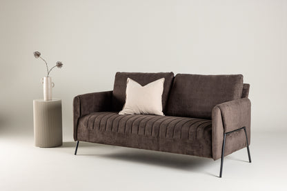 Indigo 2-personers Sofa Brun