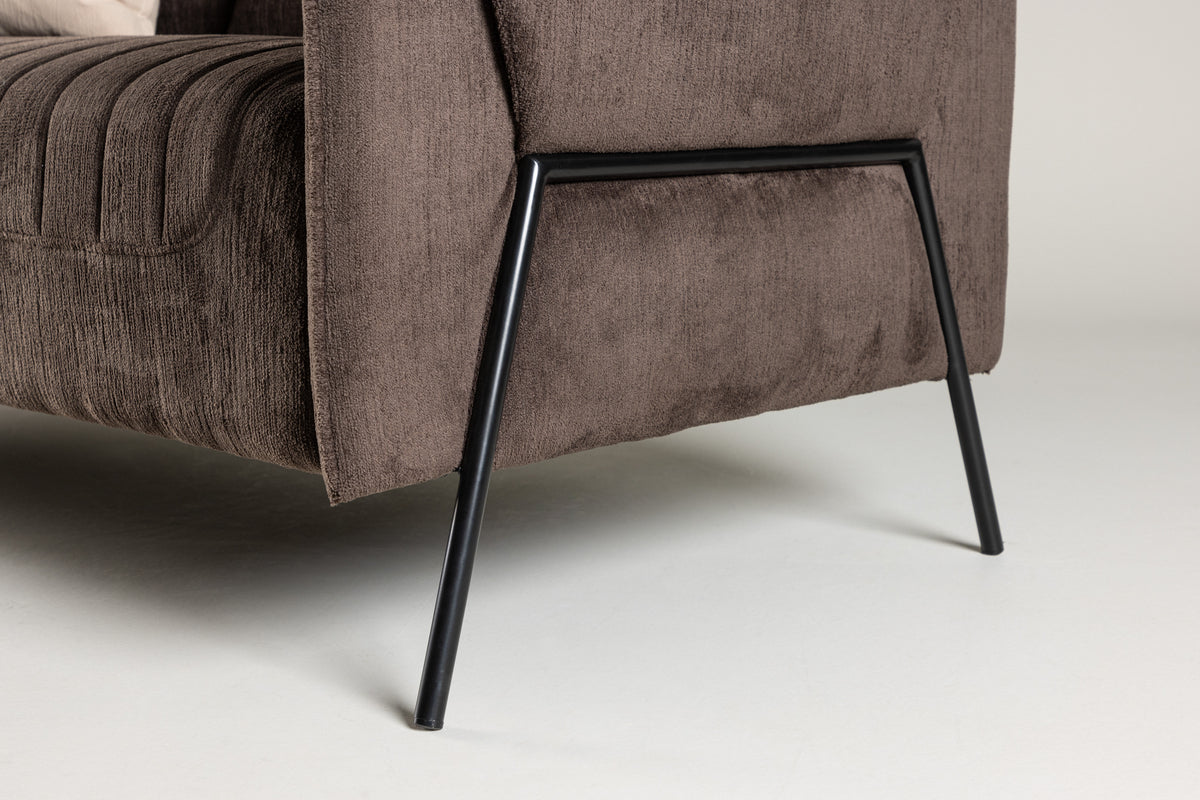 Indigo 2-personers Sofa Brun
