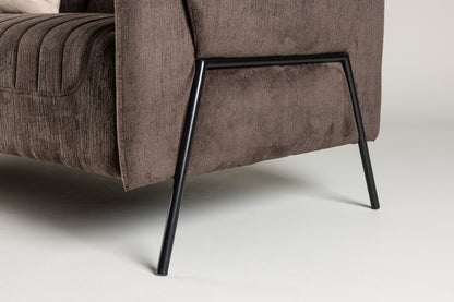 Indigo 2-personers Sofa Brun