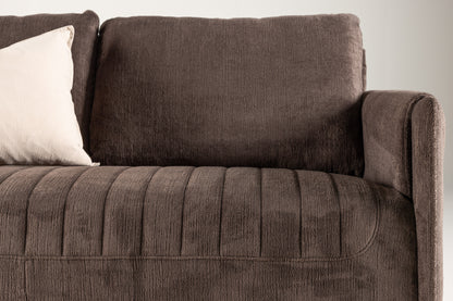 Indigo 2-personers Sofa Brun