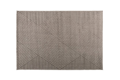 Aron Rektangulært Tæppe 230 x 160 Brun