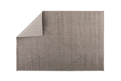 Aron Rektangulært Tæppe 230 x 160 Brun