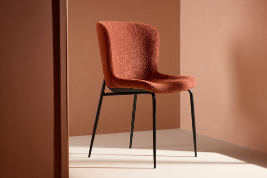 Spisebordsstol 2-pak Rød