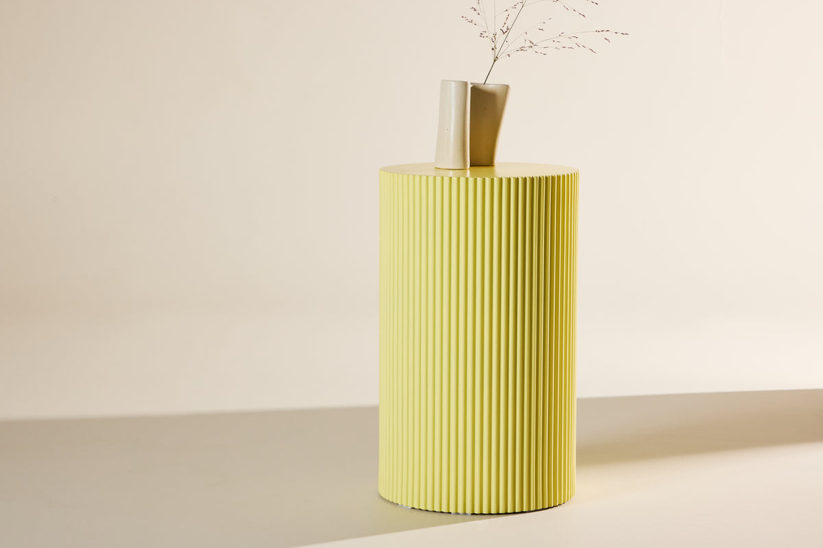 Lenox Sidebord ø30,5 Gul