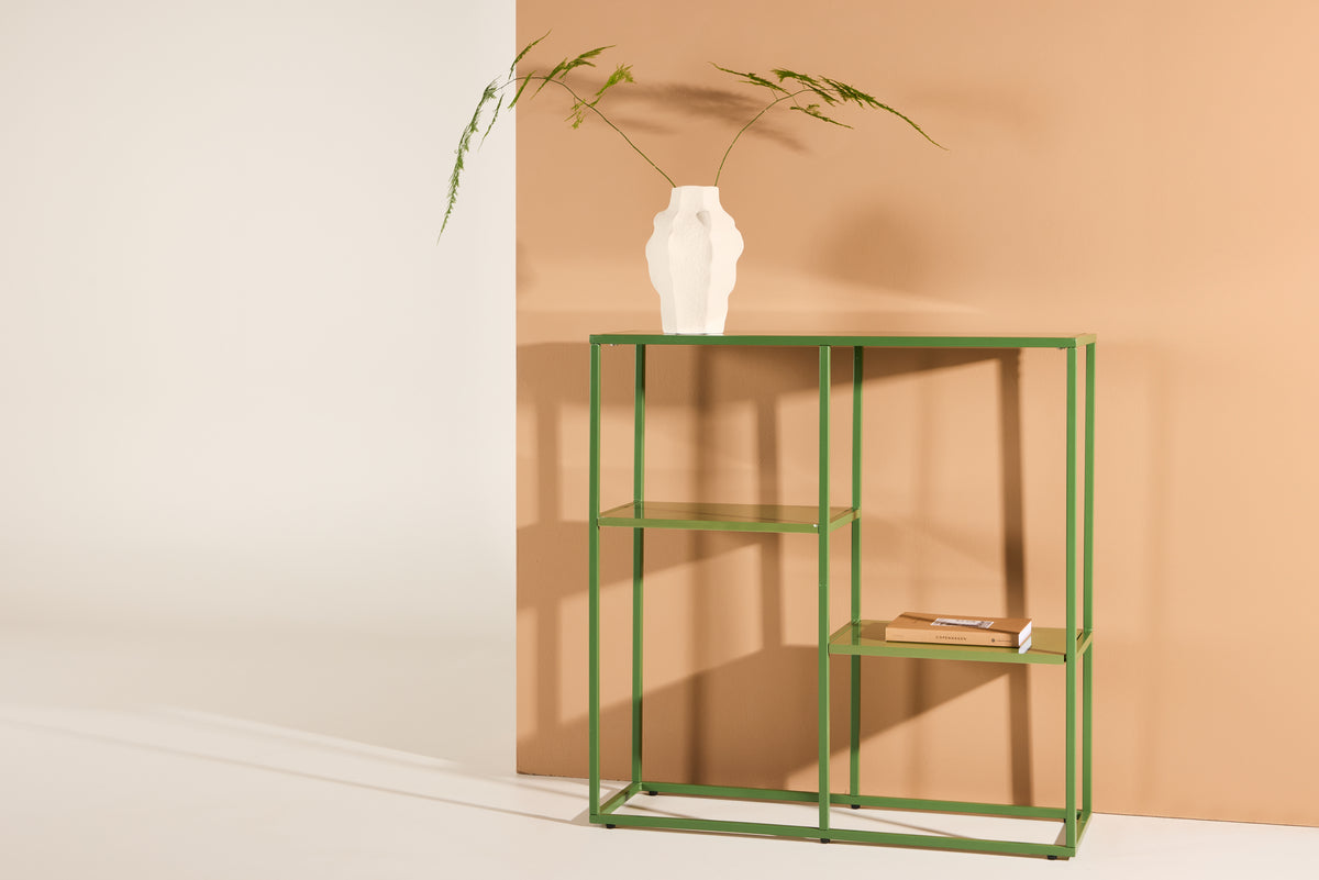 Staal Hylde 80x 26 x 80 Grøn