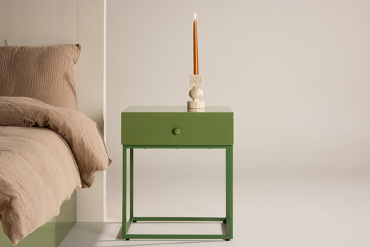 Sengebord 41 x 41 Grøn