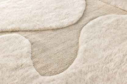 Boone Rektangulært Tæppe 290 x 200 Beige