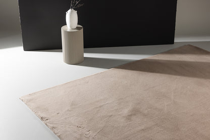 Leni rektangulært tæppe 240 x 170 beige