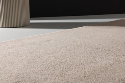 Leni rektangulært tæppe 240 x 170 beige