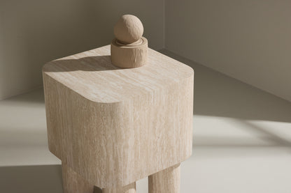 Klirou Sidebord 40 x 40 Beige
