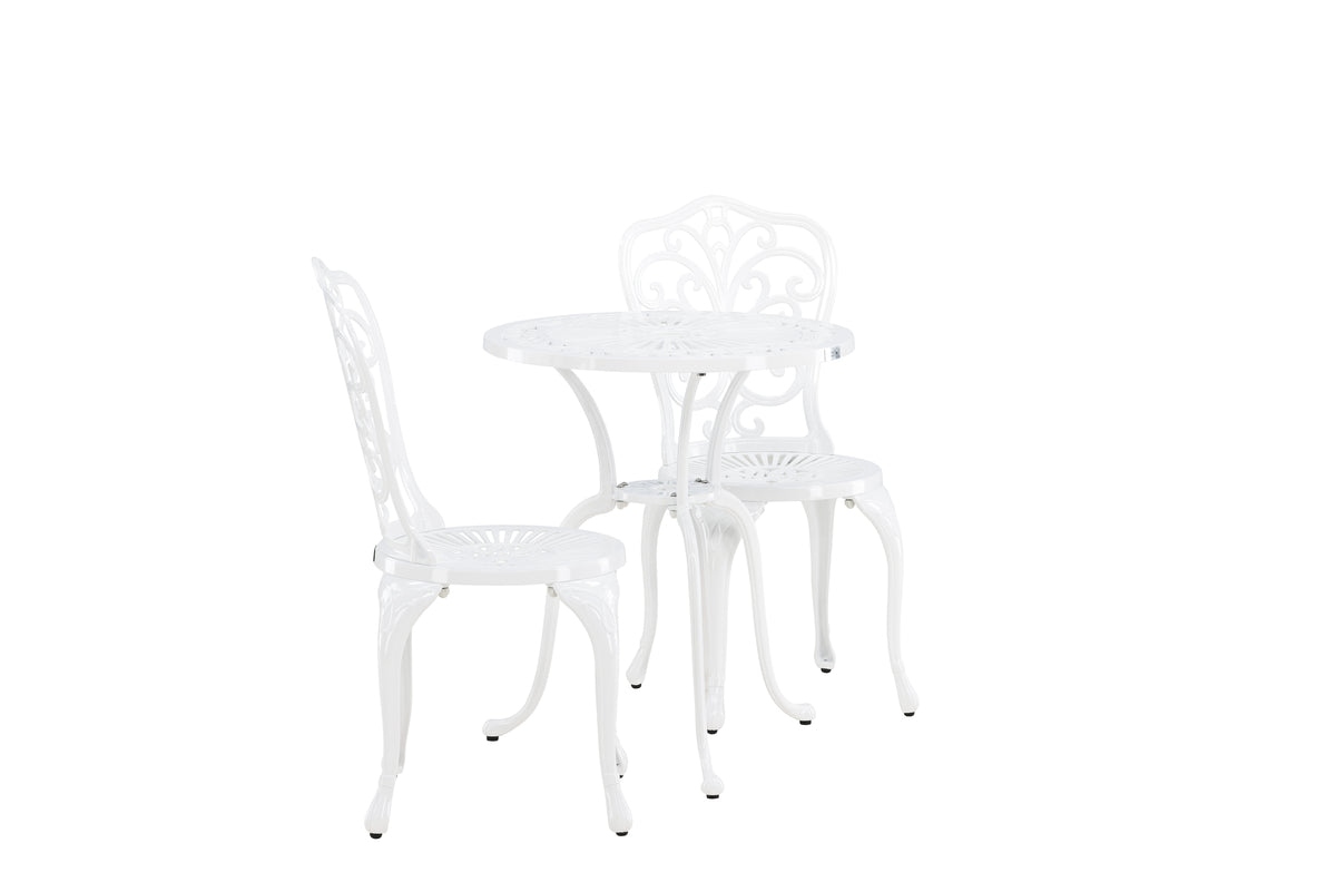 Cafésæt Hvid