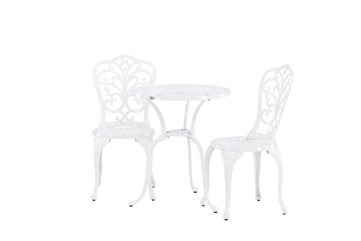 Cafésæt Hvid
