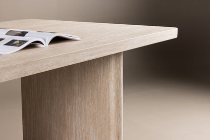 Skagen Rektangulært Spisebord 240 x 100 Beige