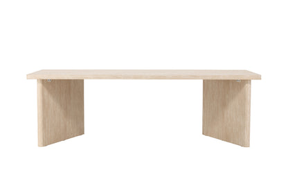Skagen Rektangulært Spisebord 240 x 100 Beige