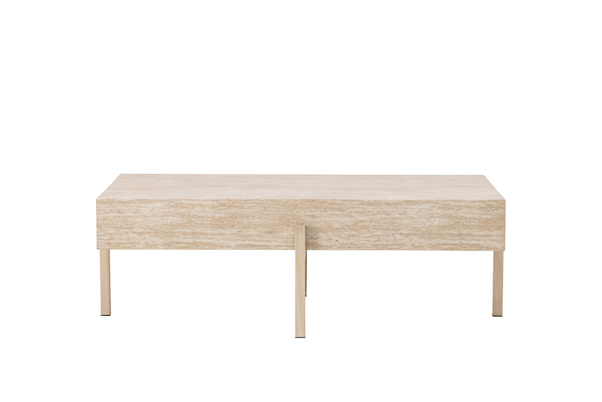 Vadholmen Sofabord 126 x 82 Hvidvasket