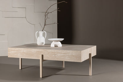 Vadholmen Sofabord 126 x 82 Hvidvasket