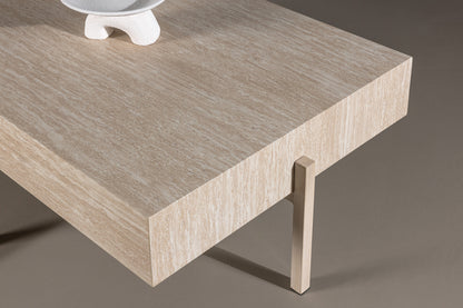 Vadholmen Sofabord 126 x 82 Hvidvasket