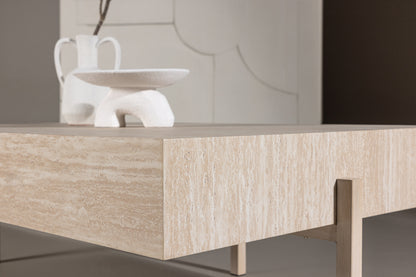 Vadholmen Sofabord 126 x 82 Hvidvasket
