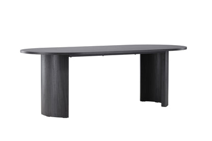 Grundsund Rektangulært Spisebord 220 x 100 Sort