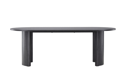Grundsund Rektangulært Spisebord 220 x 100 Sort