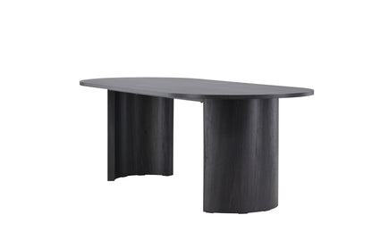 Grundsund Rektangulært Spisebord 220 x 100 Sort
