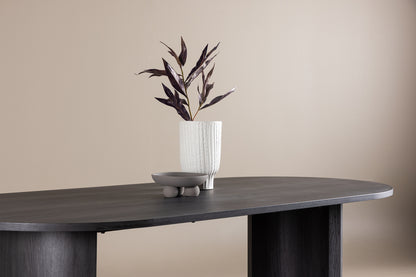 Grundsund Rektangulært Spisebord 220 x 100 Sort