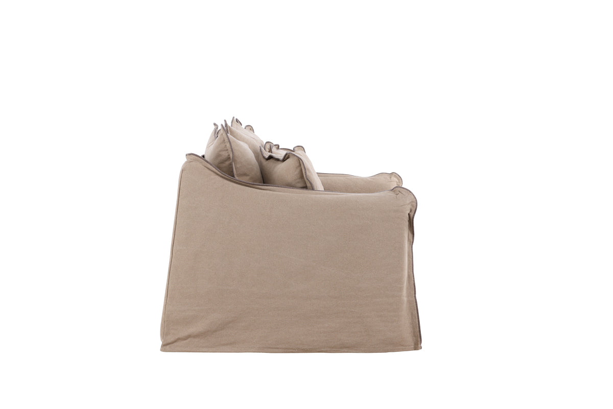 Oskarshamn 3-personers Sofa Brun