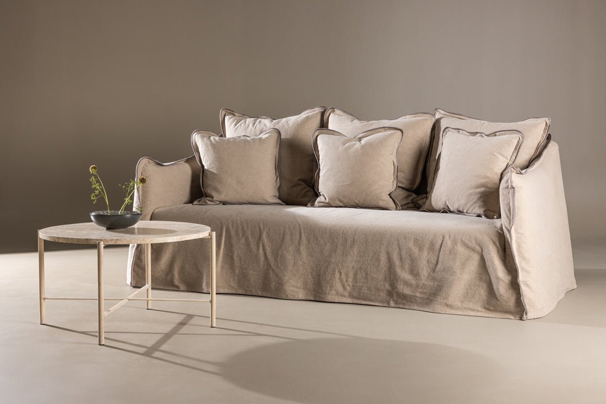 Oskarshamn 3-personers Sofa Brun