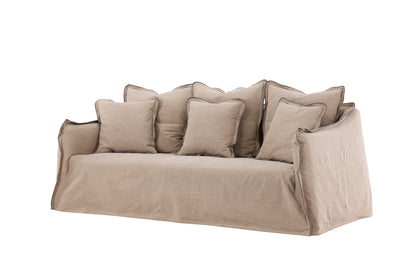 Oskarshamn 3-personers Sofa Brun