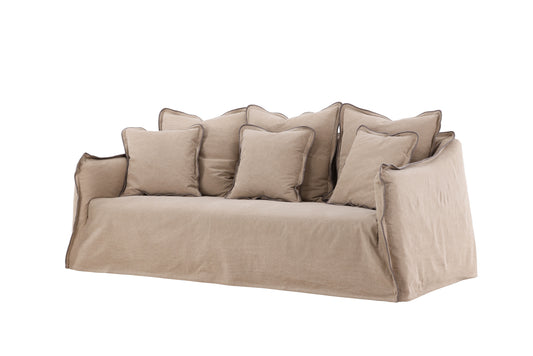 Oskarshamn 3-personers Sofa Brun