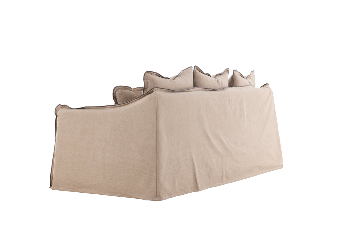 Oskarshamn 3-personers Sofa Brun