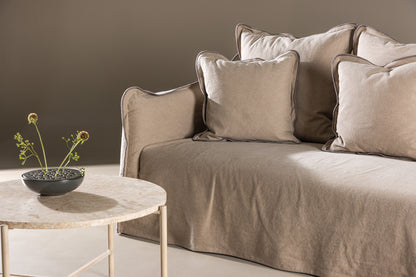 Oskarshamn 3-personers Sofa Brun