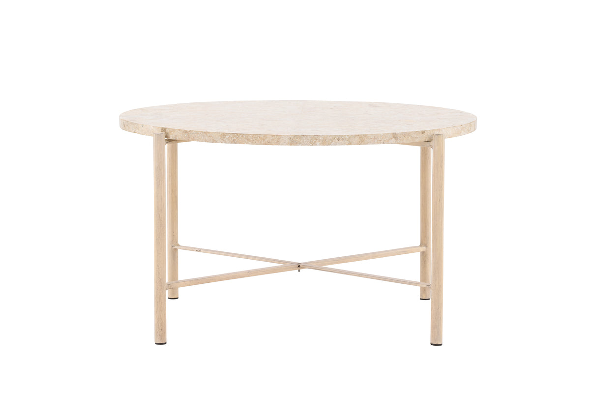 Sandhamn Sofabord ⌀70 Beige