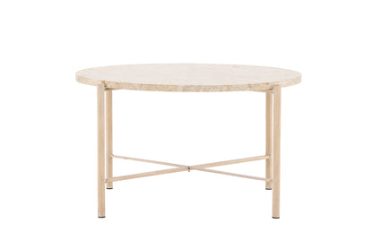 Sandhamn Sofabord ⌀70 Beige