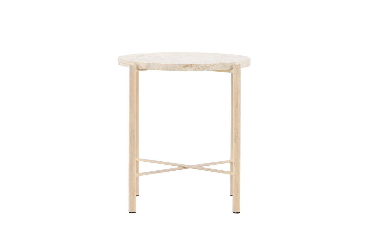 Sandhamn Sofabord ⌀40 Beige