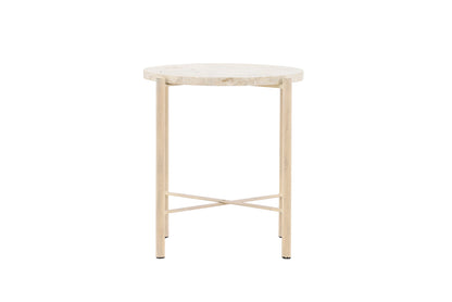 Sandhamn Sofabord ⌀40 Beige