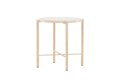 Sandhamn Sofabord ⌀40 Beige