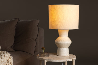 Valön bordlampe elfenben