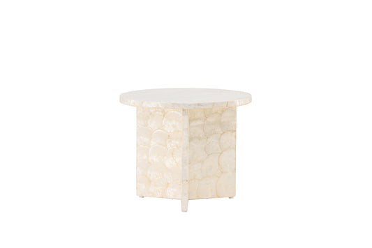 Smögen sofabord ⌀40 beige