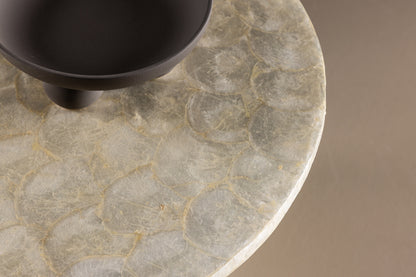 Smögen sofabord ⌀70 beige