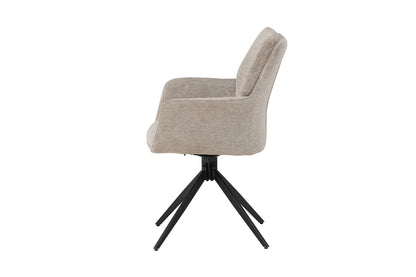 Spisebordsstol 2-pak Brun